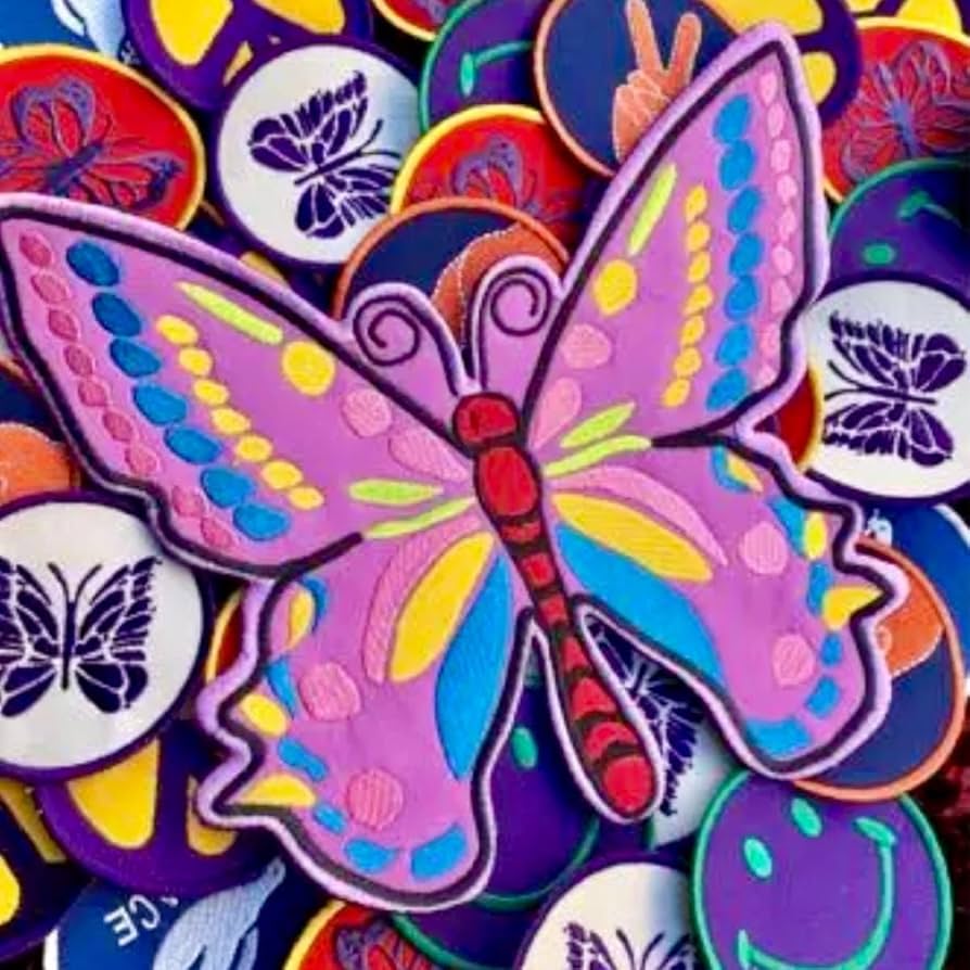 Amazon.co.jp: 23ss NEEDLES Patch - Big Papillon ニードルス